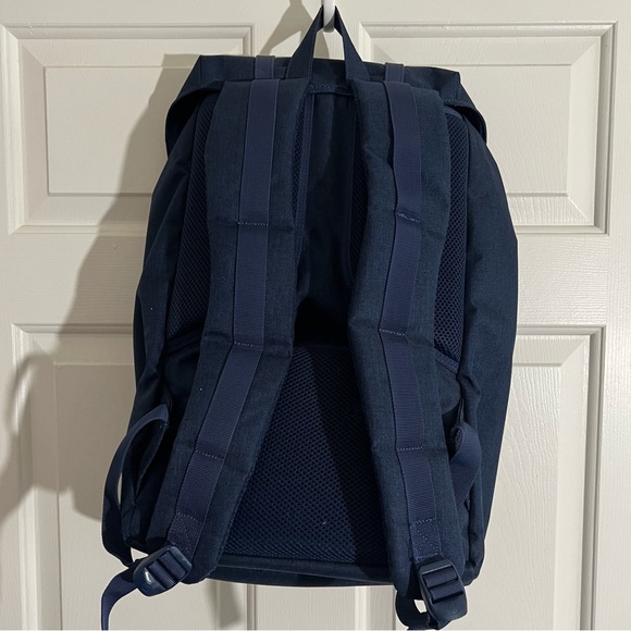 COLOR DISCONTINUED Herschel Backpack Navy Blue Recycled Material main image 9